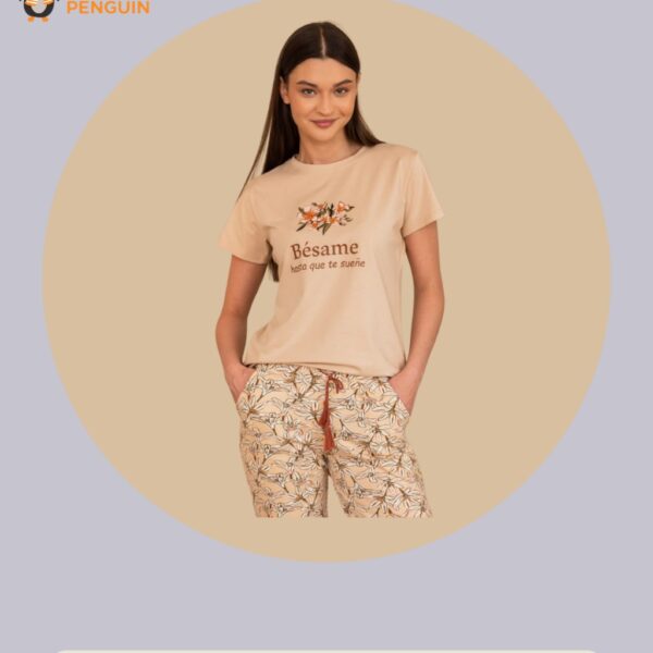 Pajama set with pants